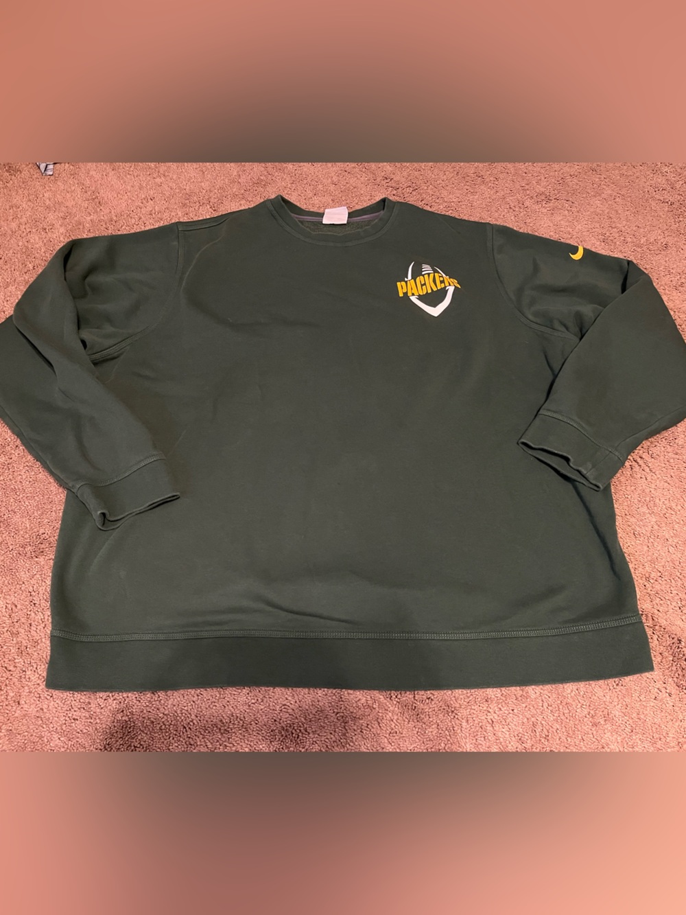 Nike Green Packers Sweatshirt 4XL